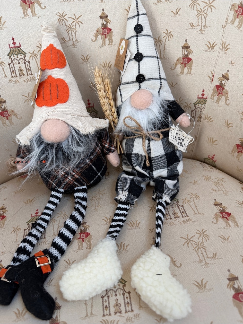 A pair of gyome by Mud Pie